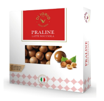 Di Iorio Milk Chocolate Hazelnuts - Torrone Candy