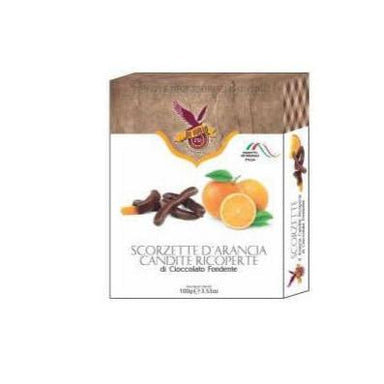 Di Iorio Chocolate Covered Orange Peel - Torrone Candy