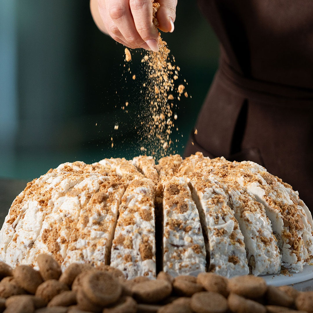 Dolciaria Sara Soft Torrone Slice - Amaretti - Torrone Candy
