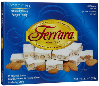 Ferrara Soft Almond Torrone Nougat - Torrone Candy