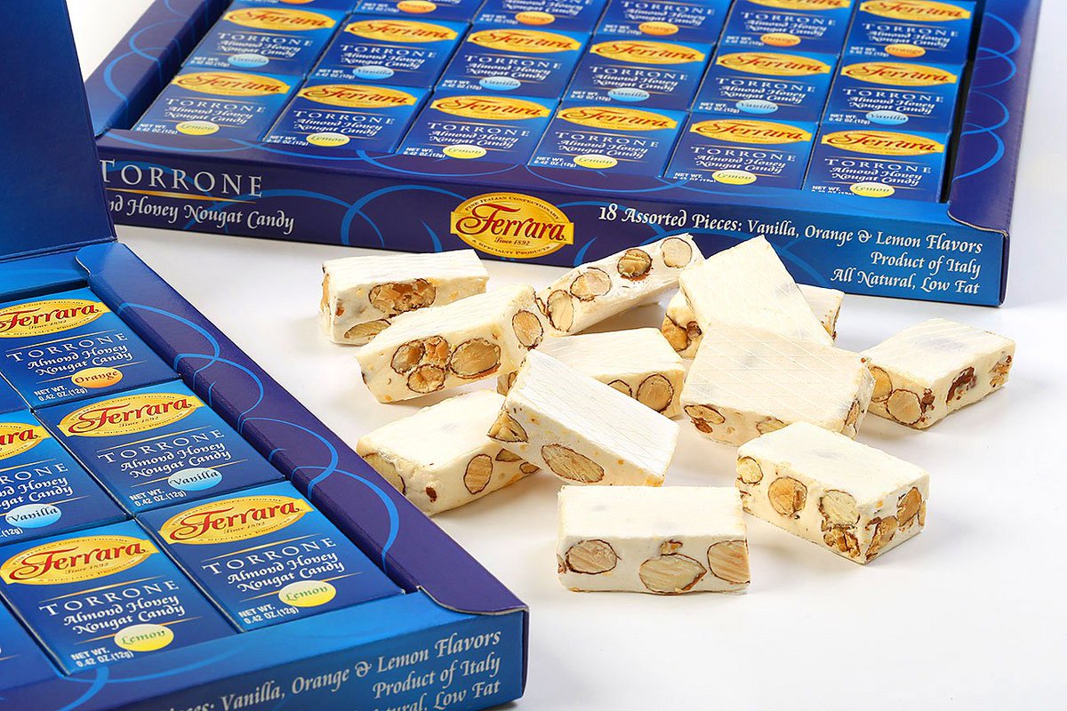 Ferrara Soft Almond Torrone Nougat - Torrone Candy