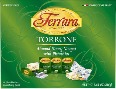 Ferrara Soft Pistachio Torrone Nougat - Buy More & Save! - Torrone Candy