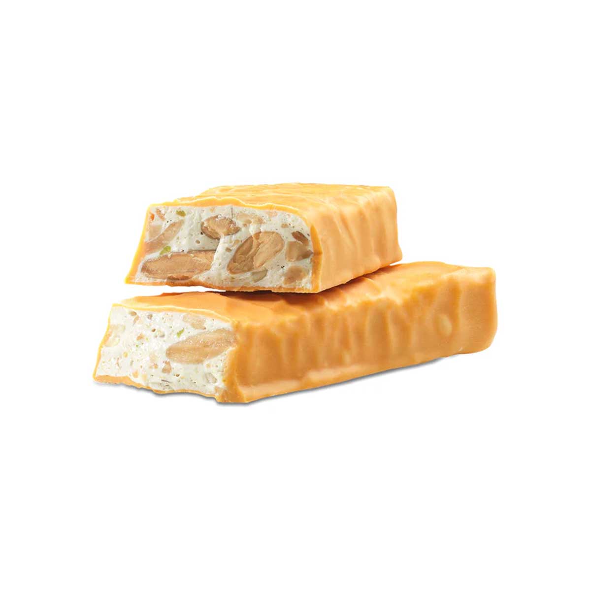 Fiasconaro Soft Sicilian Torrone Covered in White Chocolate - Orange - Torrone Candy