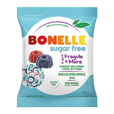 Fida Bonelle Sugar Free Strawberry & Blackberry Jelly Candies - BBD 9/19/26 - Torrone Candy