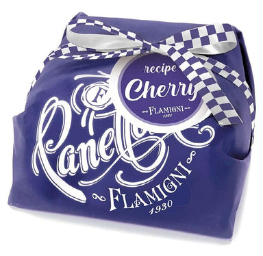 Flamigni Panettone with Toschi Amarena Cherries - Torrone Candy