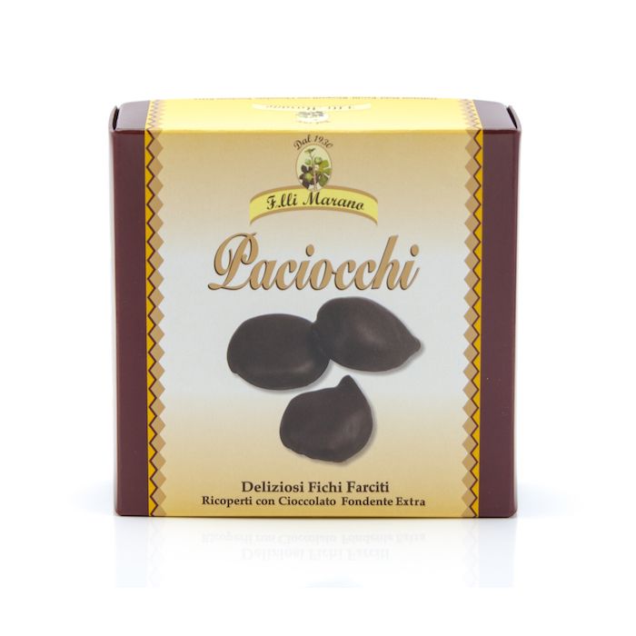 F.lli Marano Paciocchi Chocolate Covered Dried Figs - Torrone Candy