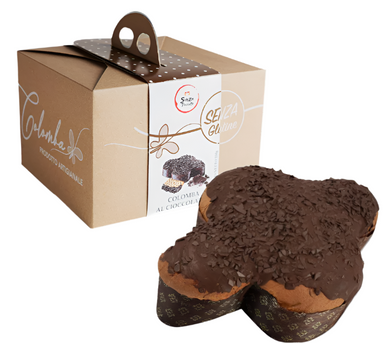 Gluten Free Chocolate Covered Colomba - Torrone Candy