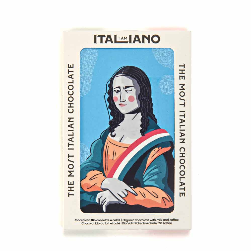 I Am Italiano Organic Chocolate with Coffee - Mona Lisa