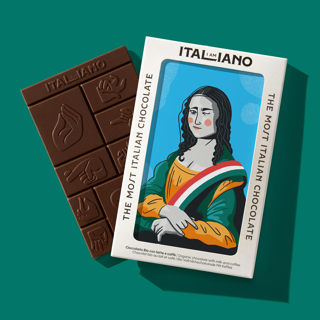 I Am Italiano Organic Chocolate with Coffee - Mona Lisa