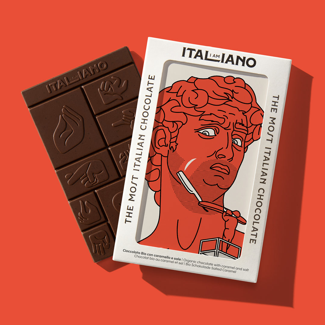 I Am Italiano Organic Chocolate with Salted Caramel - David