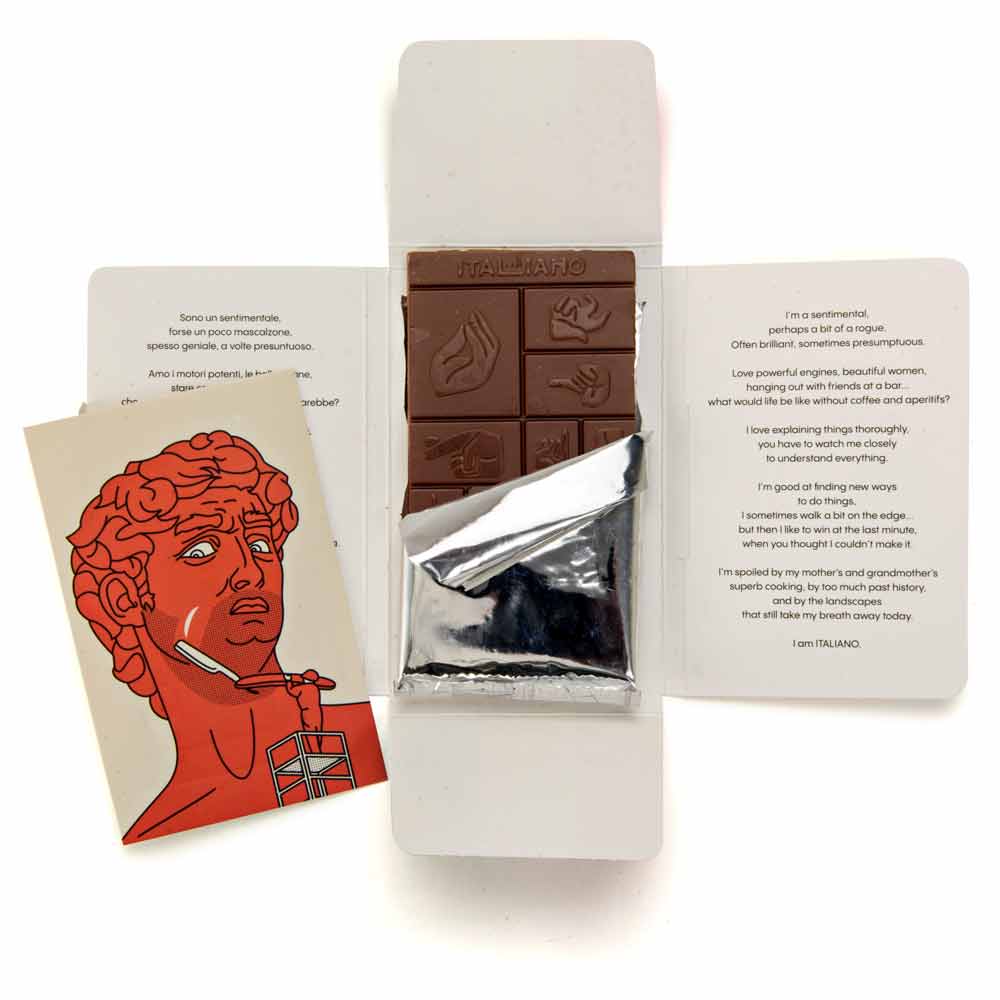 I Am Italiano Organic Chocolate with Salted Caramel - David