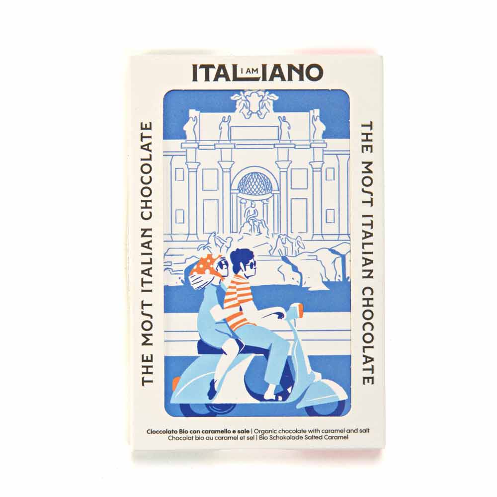 I Am Italiano Organic Chocolate with Salted Caramel - Roma