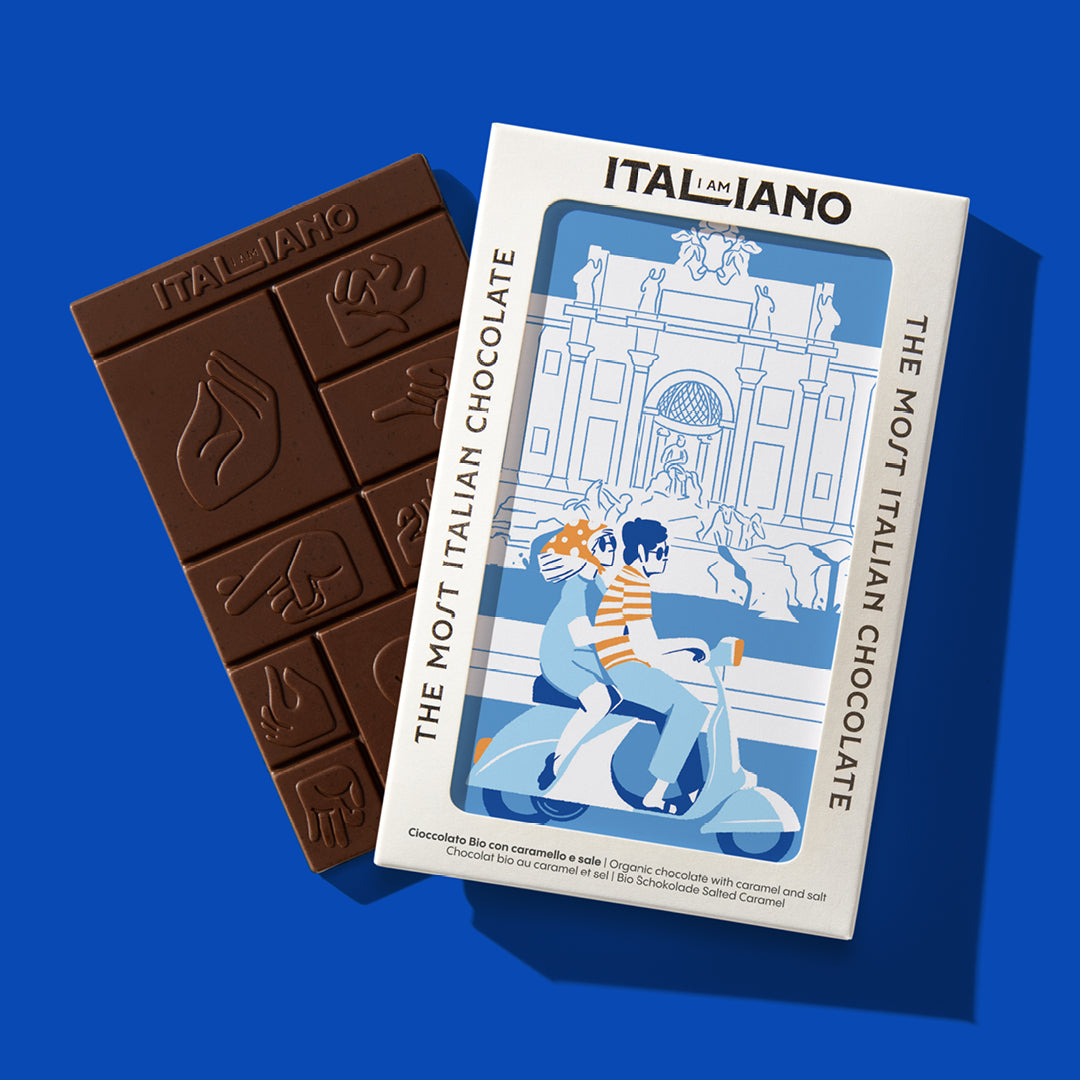I Am Italiano Organic Chocolate with Salted Caramel - Roma
