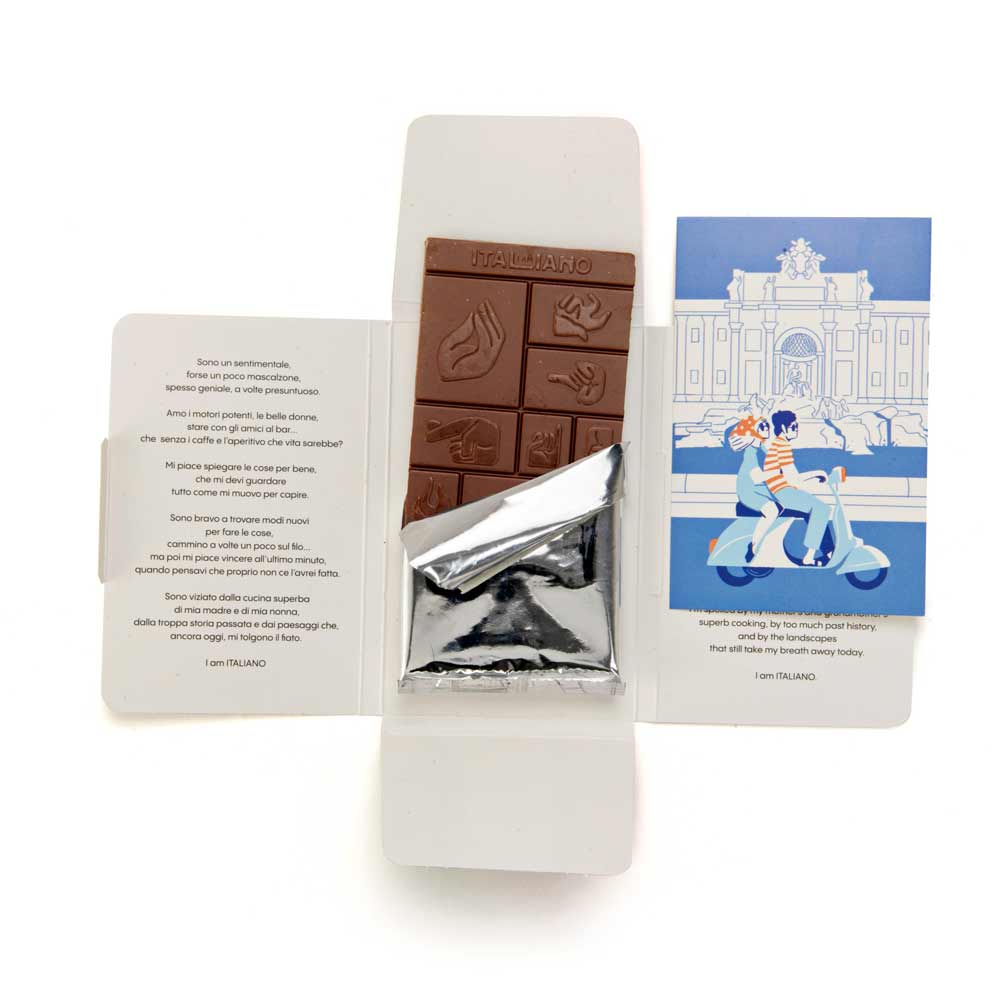 I Am Italiano Organic Chocolate with Salted Caramel - Roma