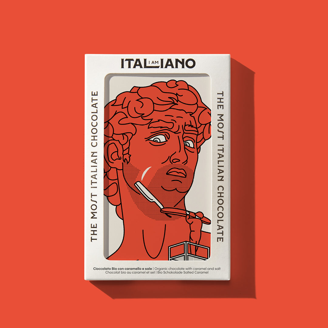 I Am Italiano Organic Chocolate with Salted Caramel - David