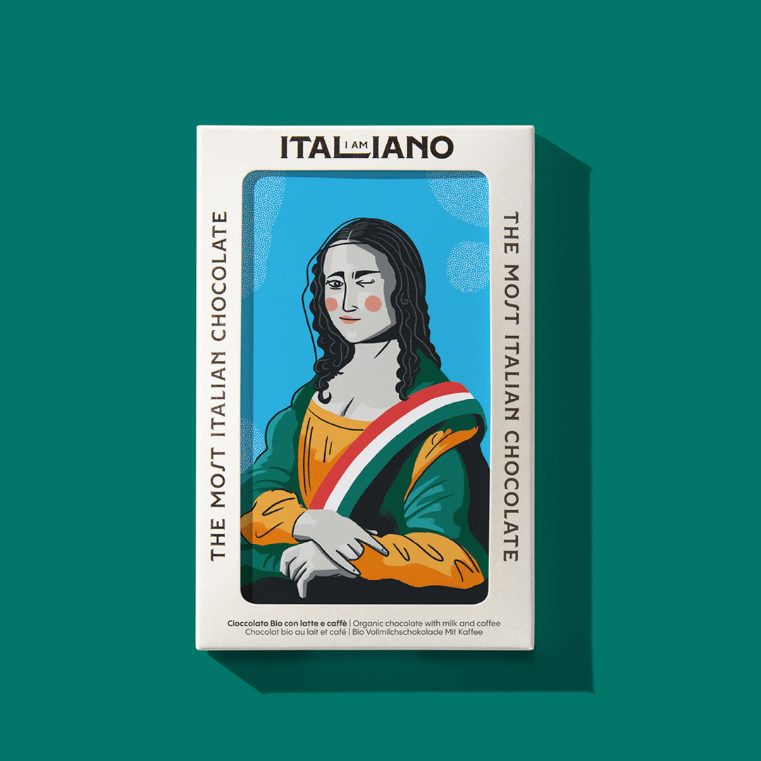 I Am Italiano Organic Chocolate with Coffee - Mona Lisa