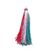 Italian Flag Tassel Keychains - Torrone Candy