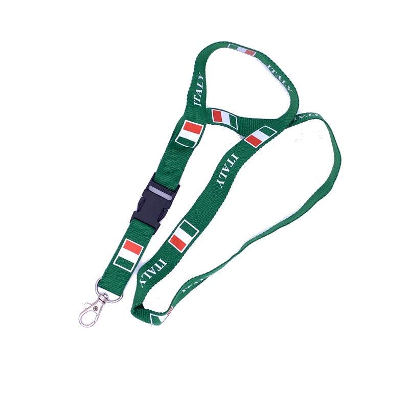 Italy Green Lanyard - Torrone Candy