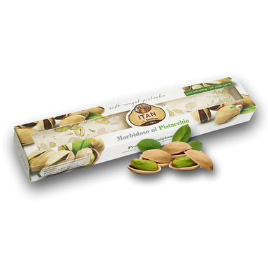 ITAN Soft Torrone - Pistachio & Almond - Torrone Candy