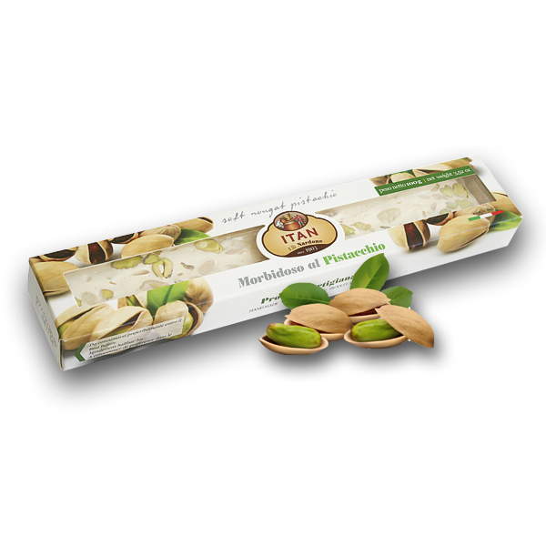 ITAN Soft Torrone - Pistachio & Almond - Torrone Candy