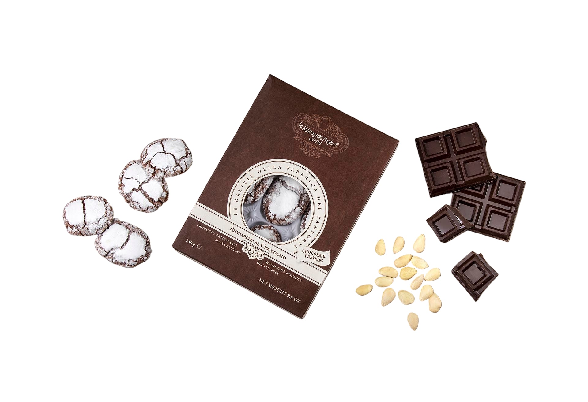 La Fabbrica Chocolate Ricciarelli - Torrone Candy