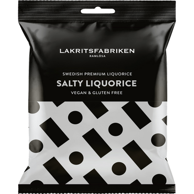 Lakritsfabriken Salty Liquorice (Sweden) - Torrone Candy