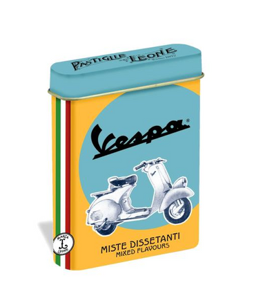 Leone Pastiglie Piaggio Tin - Limited Addition - Torrone Candy
