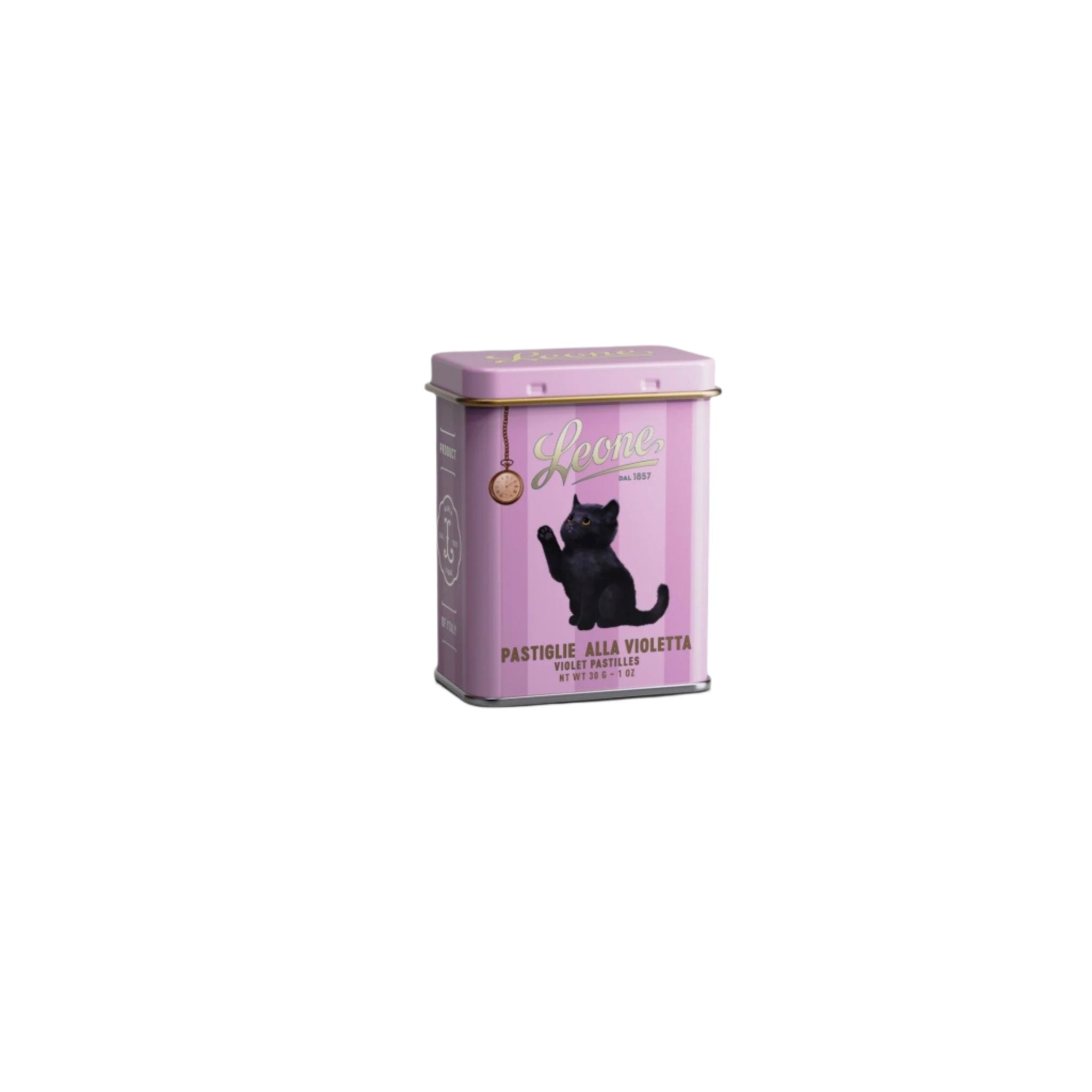 Leone Pastiglie Puppy and Kitty Tins - Torrone Candy