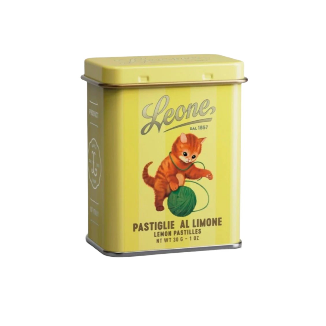 Leone Pastiglie Puppy and Kitty Tins - Torrone Candy