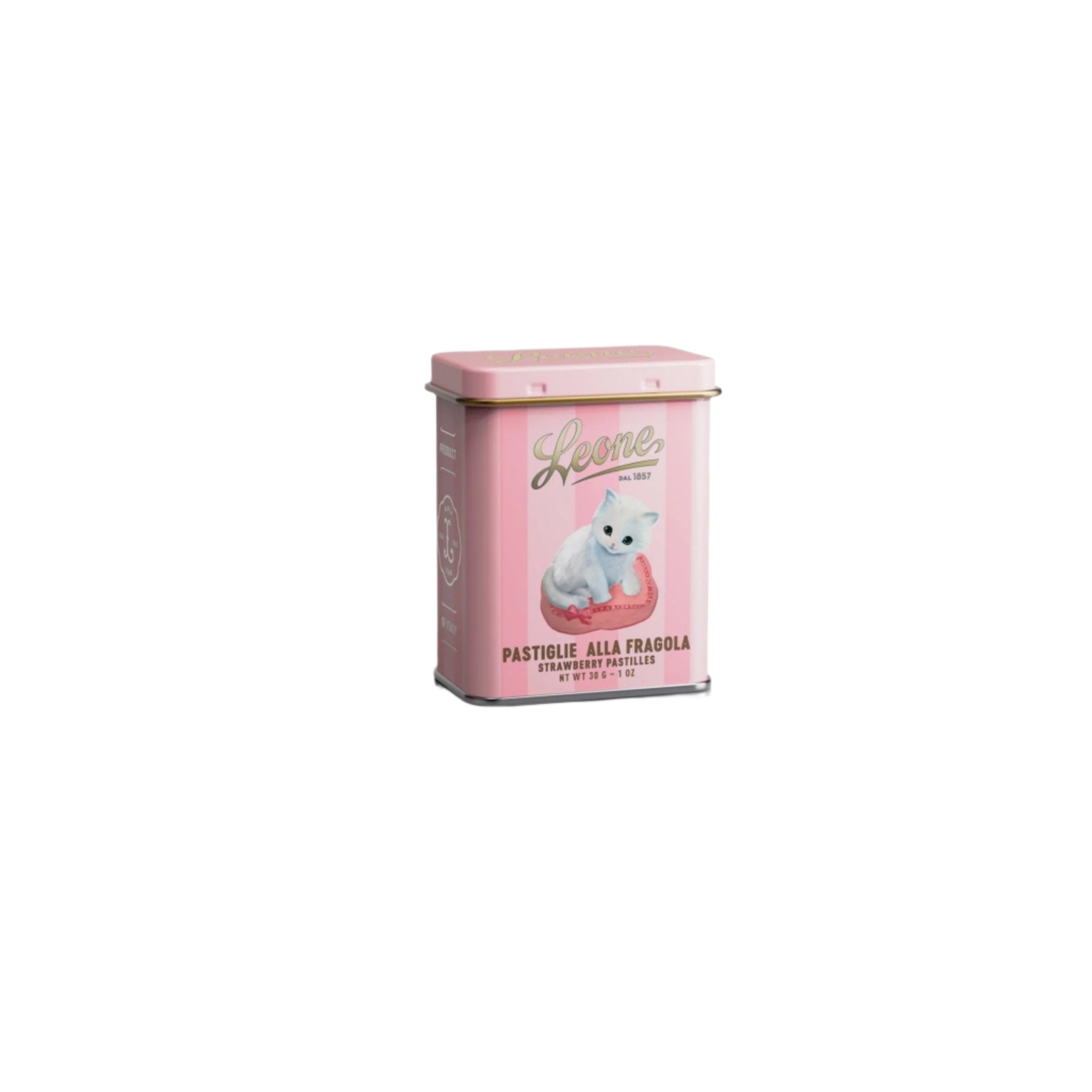 Leone Pastiglie Puppy and Kitty Tins - Torrone Candy