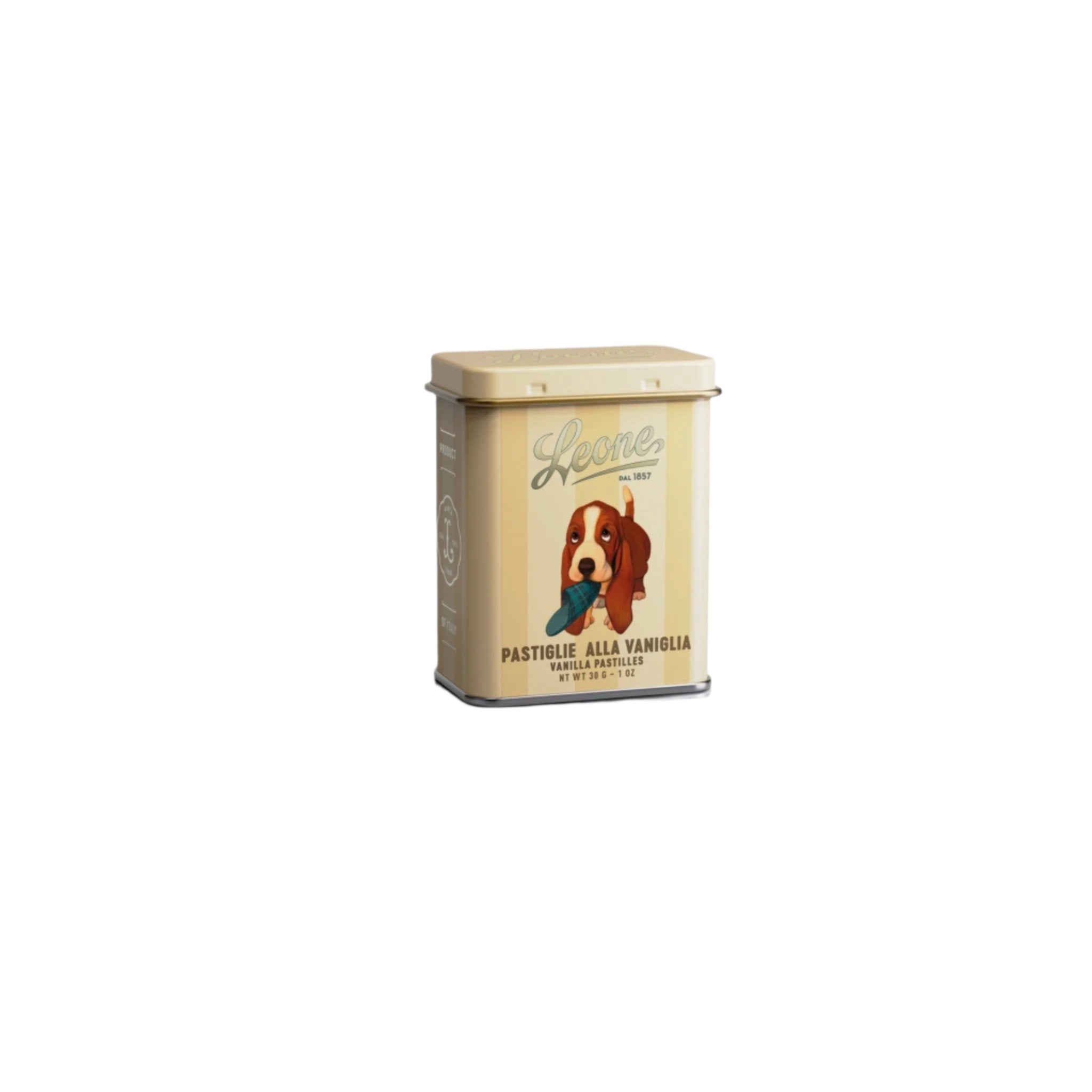 Leone Pastiglie Puppy and Kitty Tins - Torrone Candy