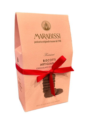 Marabissi Dark Chocolate & Sea Salt Biscotti - Torrone Candy