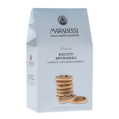 Marabissi Tuscan Chocolate, Cinnamon, & Orange Biscotti - Torrone Candy