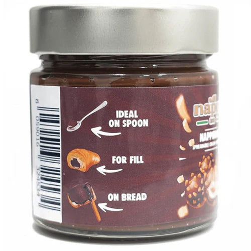 Nappirock Crunchy Chocolate Hazelneut Spread - Torrone Candy