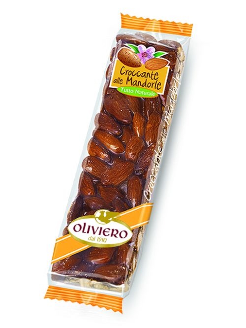 Oliviero Almond Croccante Bar - Torrone Candy