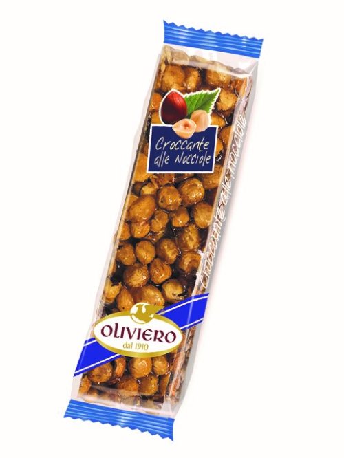 Oliviero Hazelnut Croccante Bar - Torrone Candy