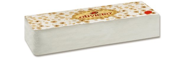 Oliviero Torrone Large Block - Soft Pistachios/Almonds - Torrone Candy