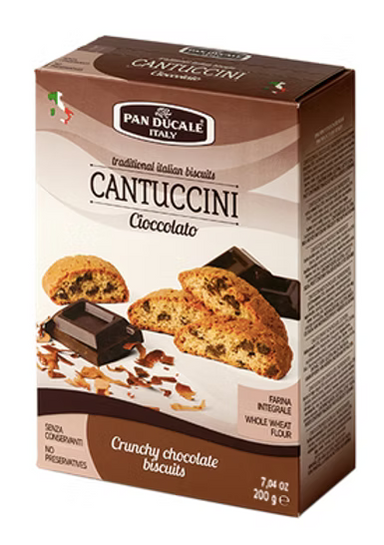Pan Ducale Chocolate Cantuccini - Torrone Candy
