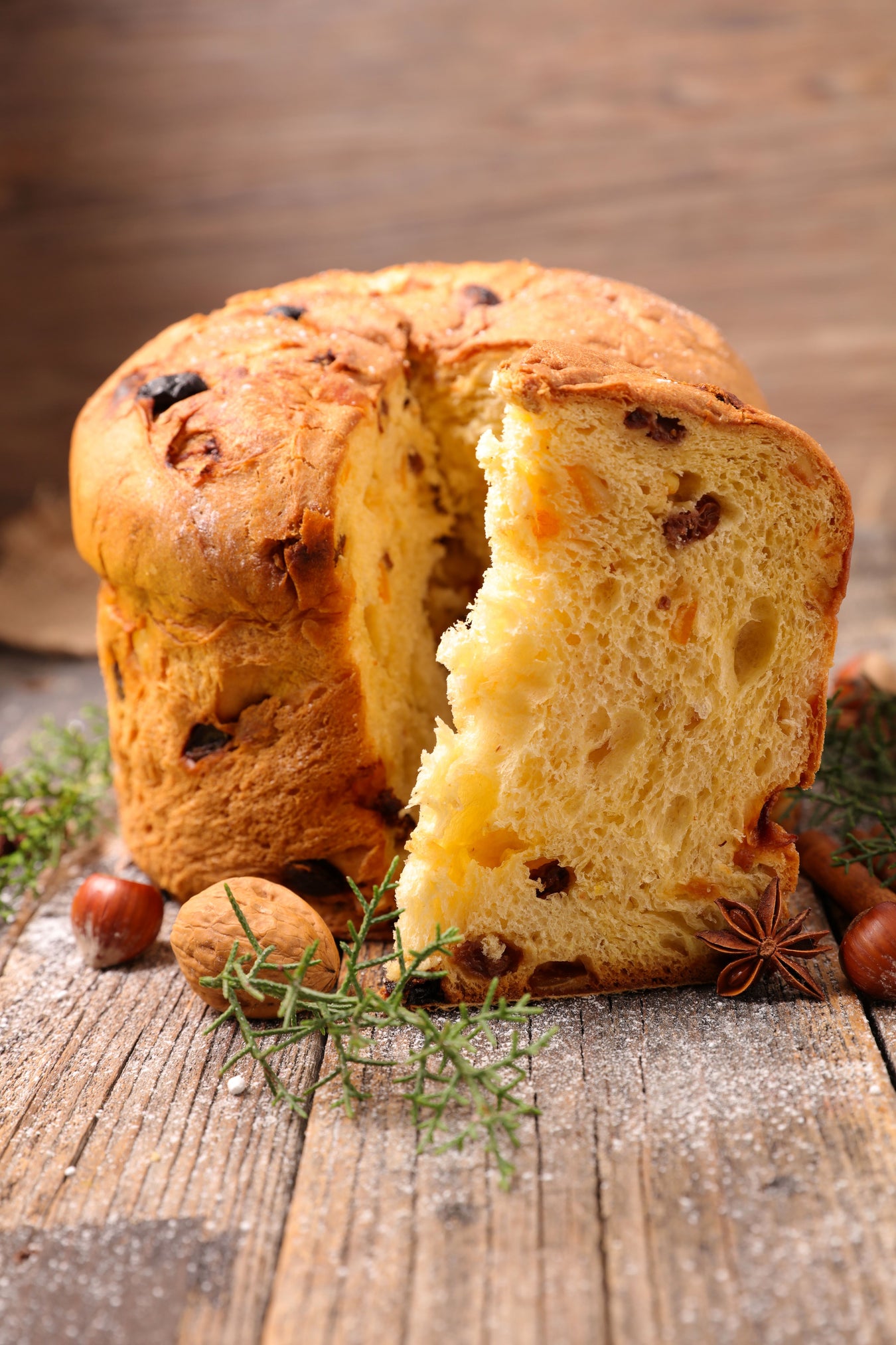 Italian Christmas Cake Panettone