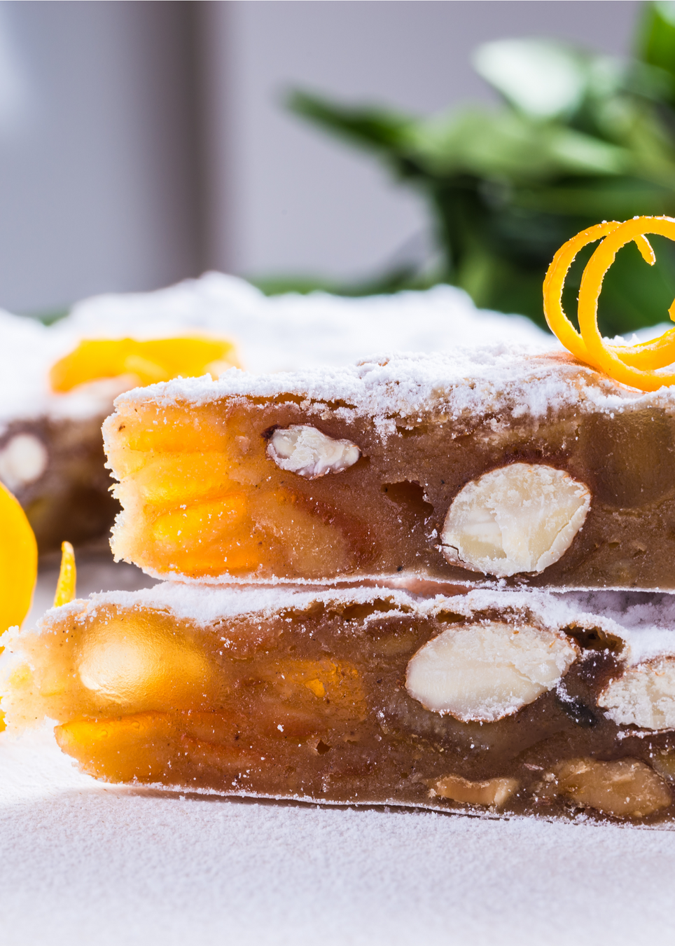 Panforte - Italian Fruitcake - Torta di Siena - Traditional Italian Christmas Cake