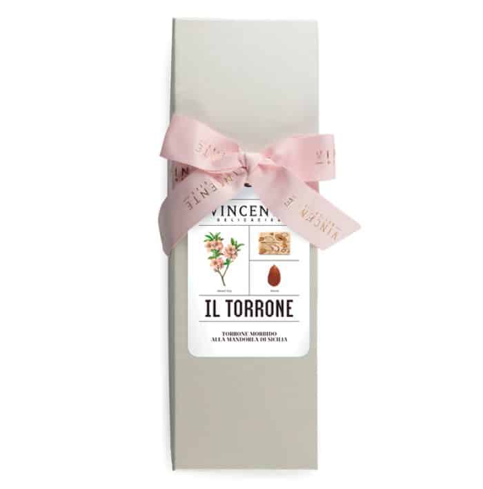 Pasticceria Vincente Soft Torrone Bar - Almonds - Torrone Candy