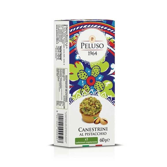 Peluso Pistachio Canestrini Cookies - Torrone Candy