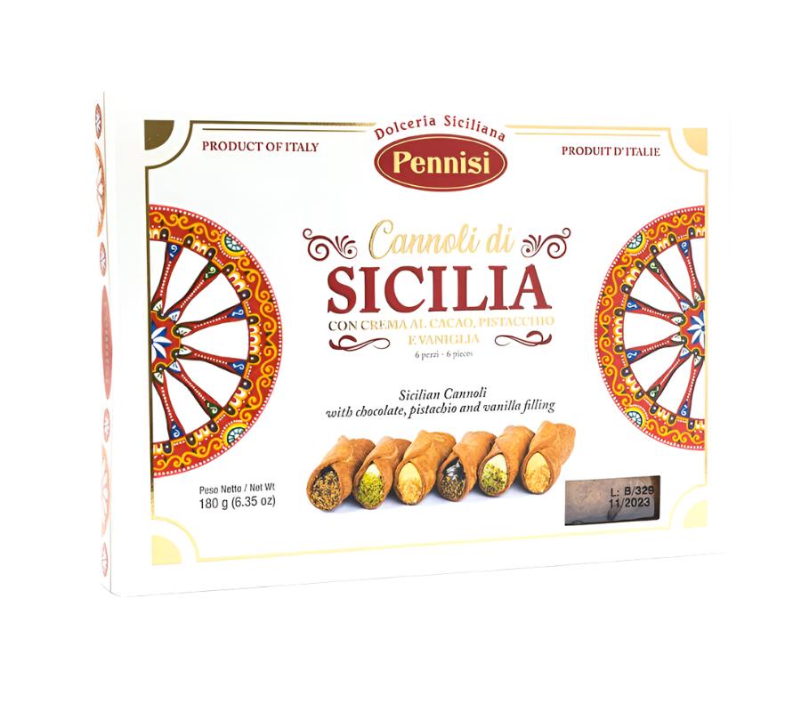 Pennisi Sicilian Cannoli - Torrone Candy