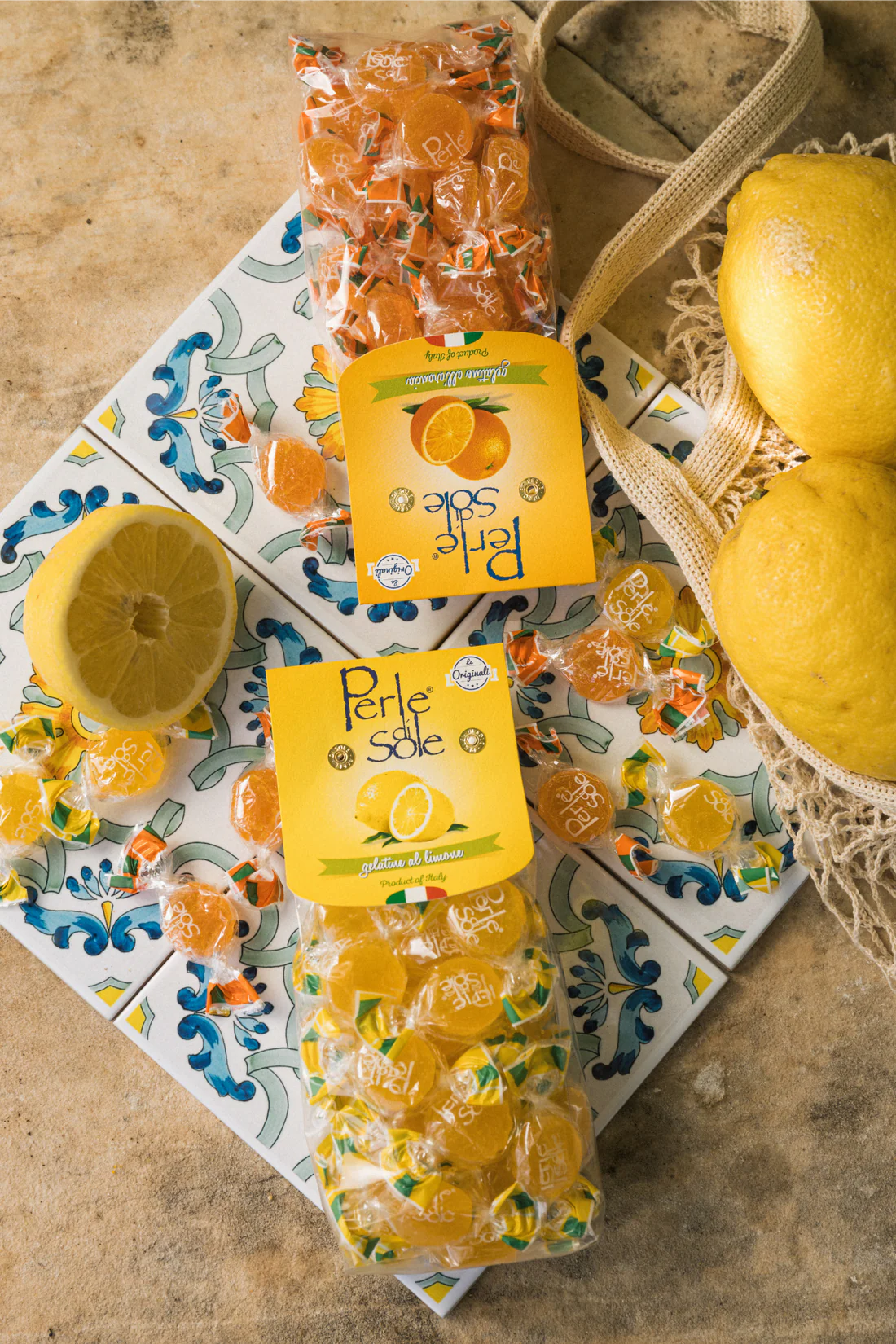 Perle di Sole Jellies - Lemon - Torrone Candy