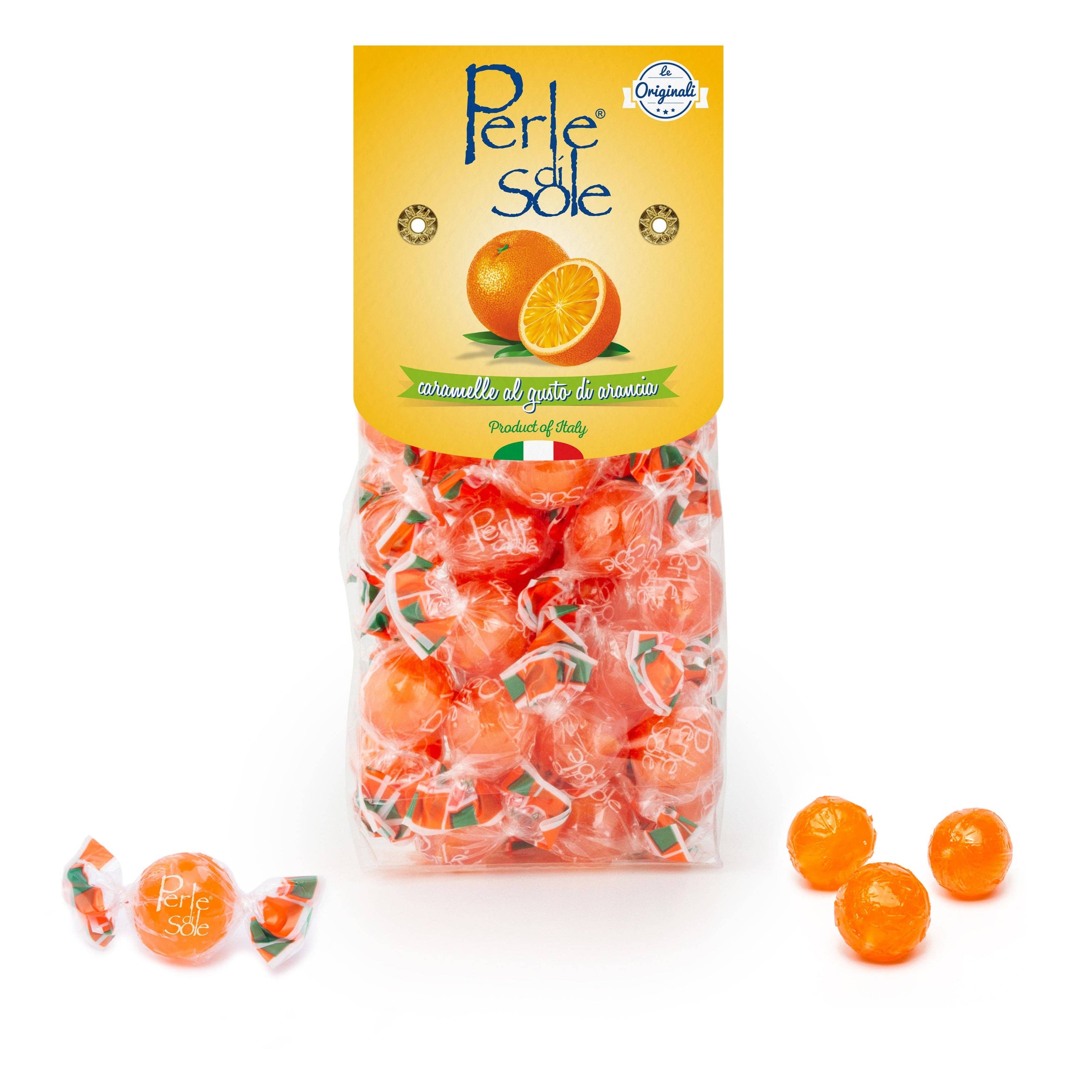Perle di Sole Orange Drops - Torrone Candy
