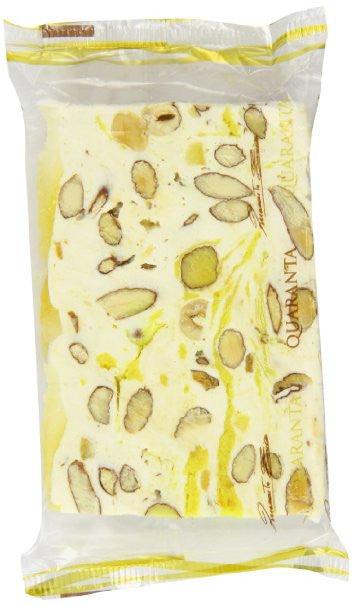 Quaranta Soft Torrone Slice - Lemon Cream - Torrone Candy