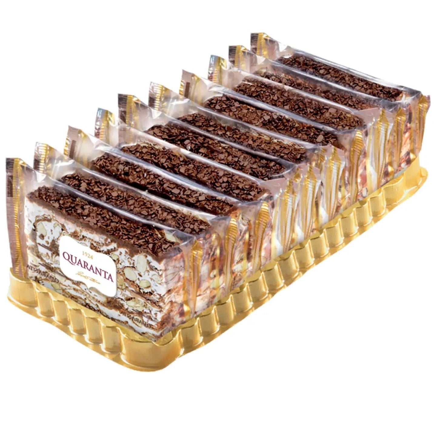 Quaranta Soft Torrone Slice - Salted Caramel - Torrone Candy