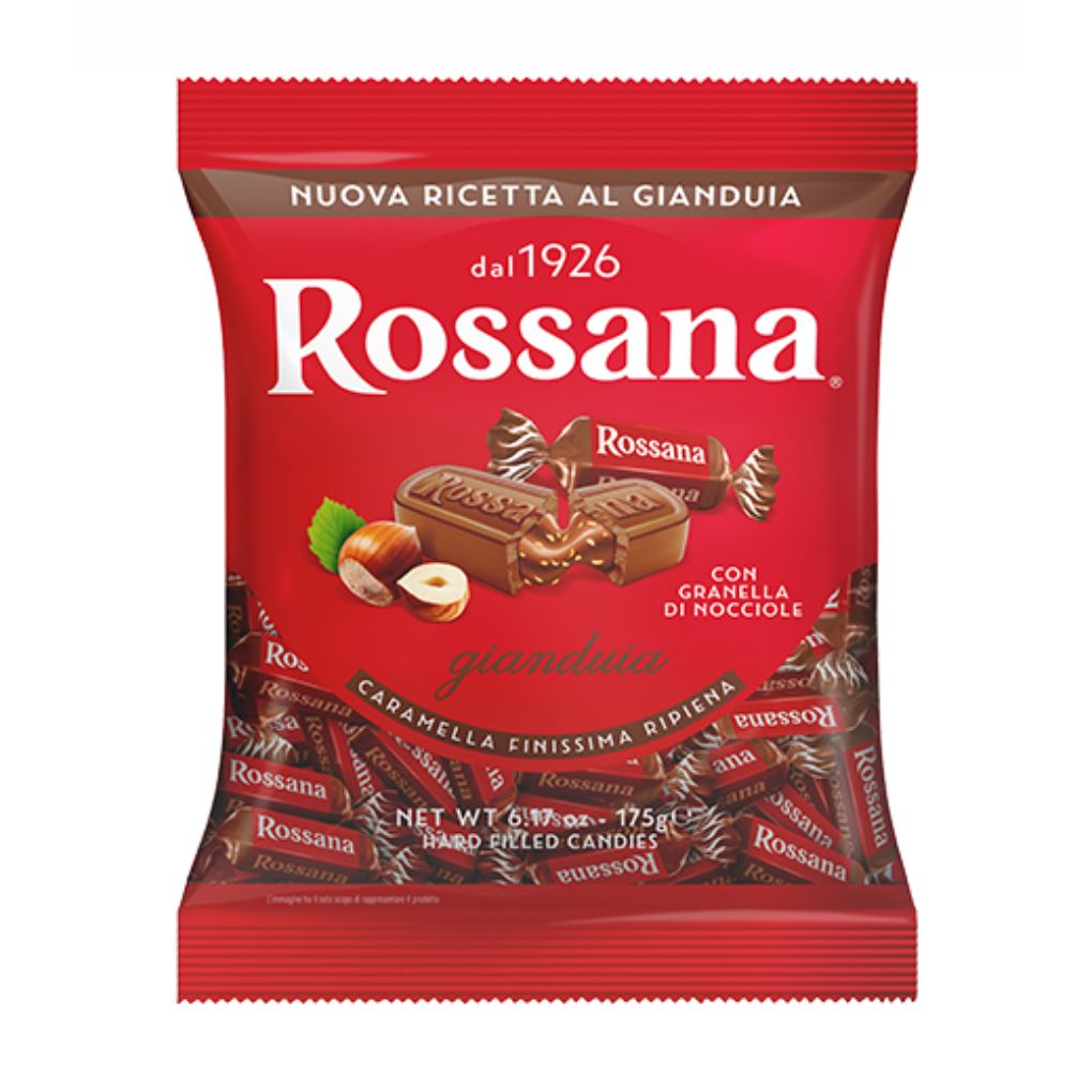 Rossana Gianduia Filled Candies - Torrone Candy