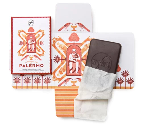 Sabadi Organic Modica Chocolate with Mandarin & Sumac - Palermo