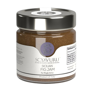 Scyavuru Sicilian Fig Jam - Torrone Candy